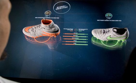 exhibidor retail zapas nike